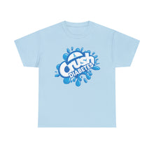 Load image into Gallery viewer, Crush Diabetes Awareness Unisex Heavy Cotton Tee