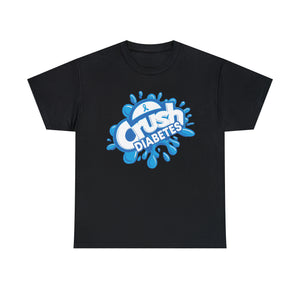 Crush Diabetes Awareness Unisex Heavy Cotton Tee