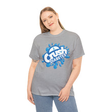Load image into Gallery viewer, Crush Diabetes Awareness Unisex Heavy Cotton Tee
