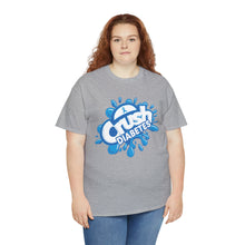Load image into Gallery viewer, Crush Diabetes Awareness Unisex Heavy Cotton Tee