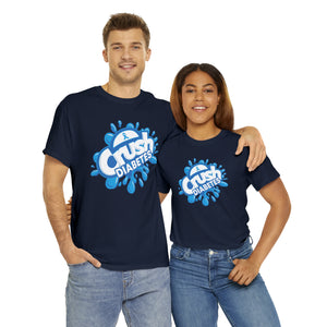 Crush Diabetes Awareness Unisex Heavy Cotton Tee