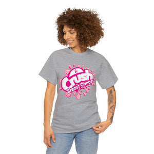 Crush Breast Cancer Awareness Unisex Heavy Cotton Tee