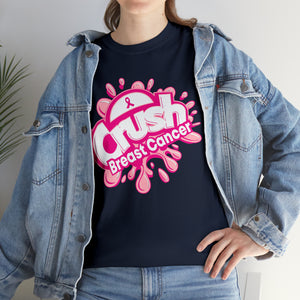 Crush Breast Cancer Awareness Unisex Heavy Cotton Tee