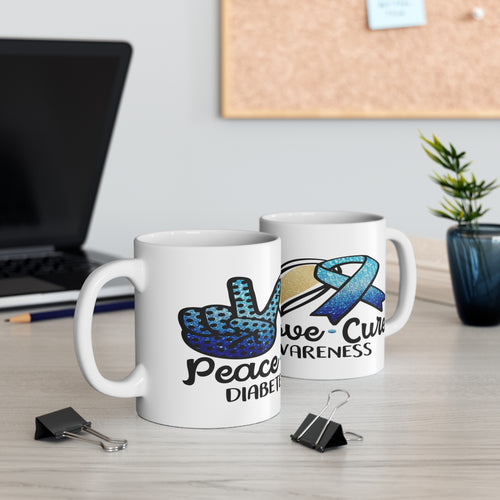 Diabetes Awareness Mug 11oz