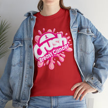 Load image into Gallery viewer, Crush Breast Cancer Awareness Unisex Heavy Cotton Tee