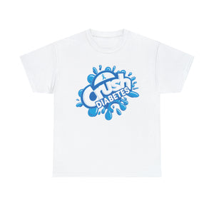 Crush Diabetes Awareness Unisex Heavy Cotton Tee