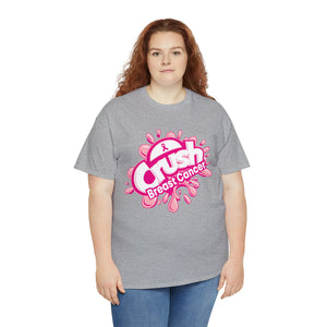 Crush Breast Cancer Awareness Unisex Heavy Cotton Tee