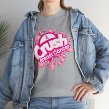 Load image into Gallery viewer, Crush Breast Cancer Awareness Unisex Heavy Cotton Tee