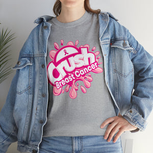 Crush Breast Cancer Awareness Unisex Heavy Cotton Tee