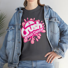 Load image into Gallery viewer, Crush Breast Cancer Awareness Unisex Heavy Cotton Tee