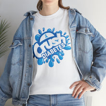 Load image into Gallery viewer, Crush Diabetes Awareness Unisex Heavy Cotton Tee