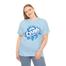 Load image into Gallery viewer, Crush Diabetes Awareness Unisex Heavy Cotton Tee