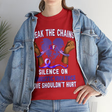 Load image into Gallery viewer, Domestic Violence Unisex Heavy Cotton Tee