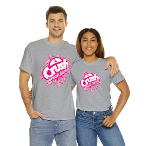 Crush Breast Cancer Awareness Unisex Heavy Cotton Tee