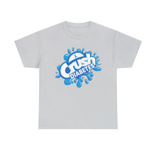 Load image into Gallery viewer, Crush Diabetes Awareness Unisex Heavy Cotton Tee