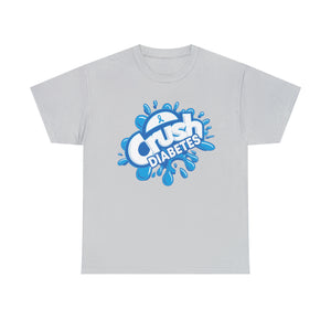 Crush Diabetes Awareness Unisex Heavy Cotton Tee