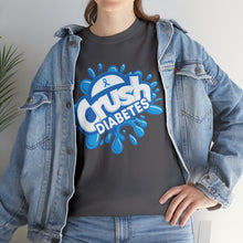 Load image into Gallery viewer, Crush Diabetes Awareness Unisex Heavy Cotton Tee