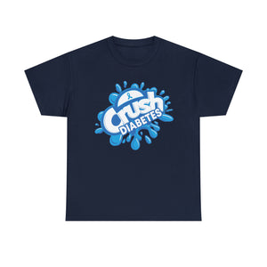 Crush Diabetes Awareness Unisex Heavy Cotton Tee