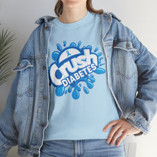 Load image into Gallery viewer, Crush Diabetes Awareness Unisex Heavy Cotton Tee
