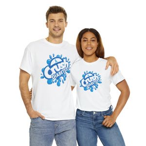 Crush Diabetes Awareness Unisex Heavy Cotton Tee