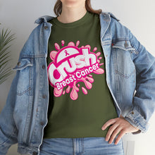 Load image into Gallery viewer, Crush Breast Cancer Awareness Unisex Heavy Cotton Tee