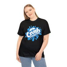 Load image into Gallery viewer, Crush Diabetes Awareness Unisex Heavy Cotton Tee