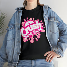 Load image into Gallery viewer, Crush Breast Cancer Awareness Unisex Heavy Cotton Tee