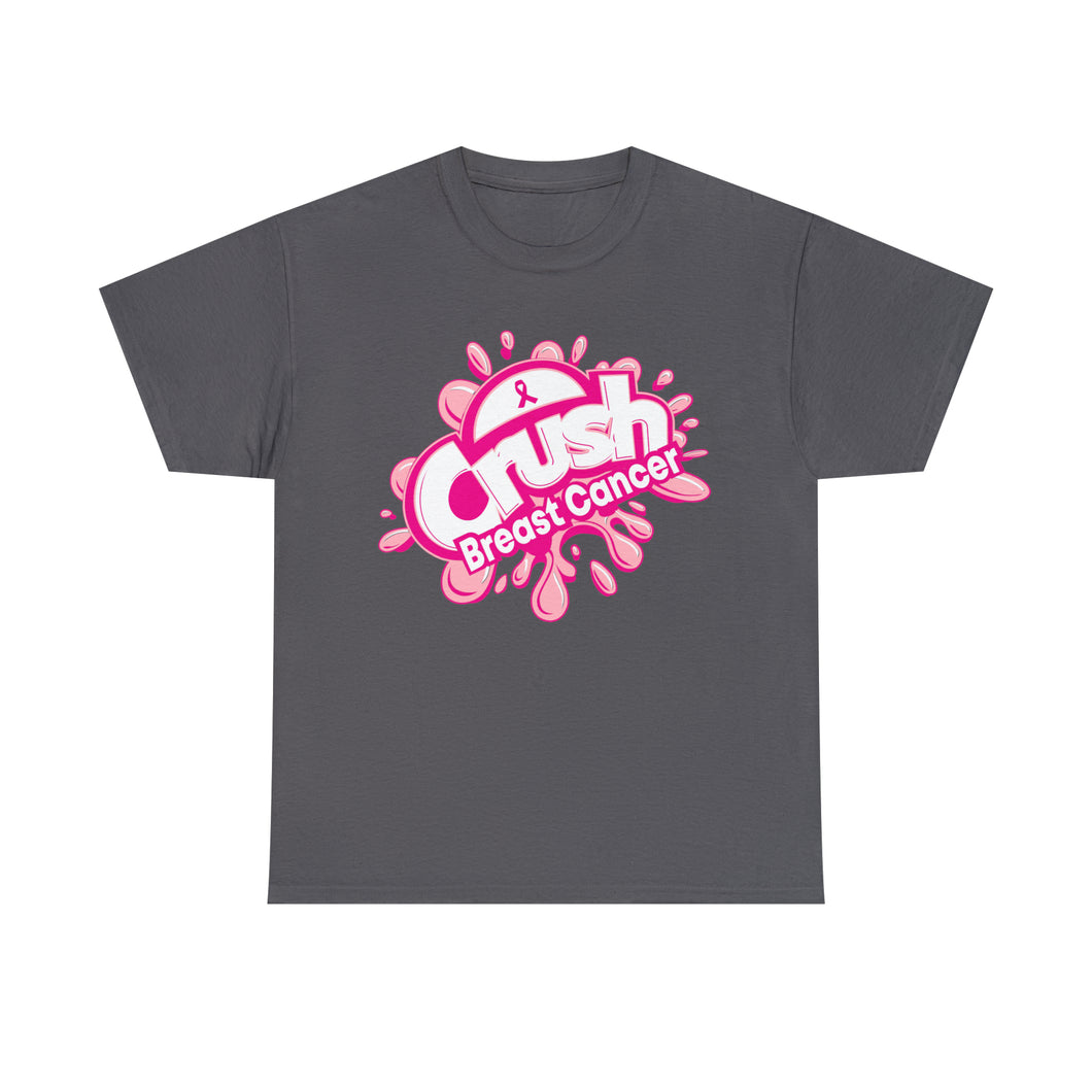 Crush Breast Cancer Awareness Unisex Heavy Cotton Tee