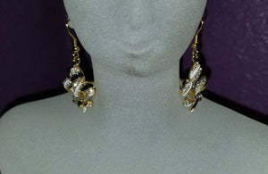 Fleur De Lis Pendant Necklace, bracelet and earring set