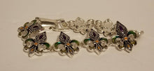 Load image into Gallery viewer, Mardi Gras Fleur De Lis bracelet