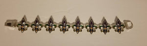Mardi Gras Fleur De Lis bracelet