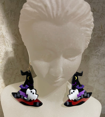 Witch's Hat earrings