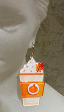 Load image into Gallery viewer, Pumpkin Latte earrings