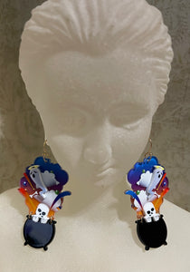 Flying Ghost earrings